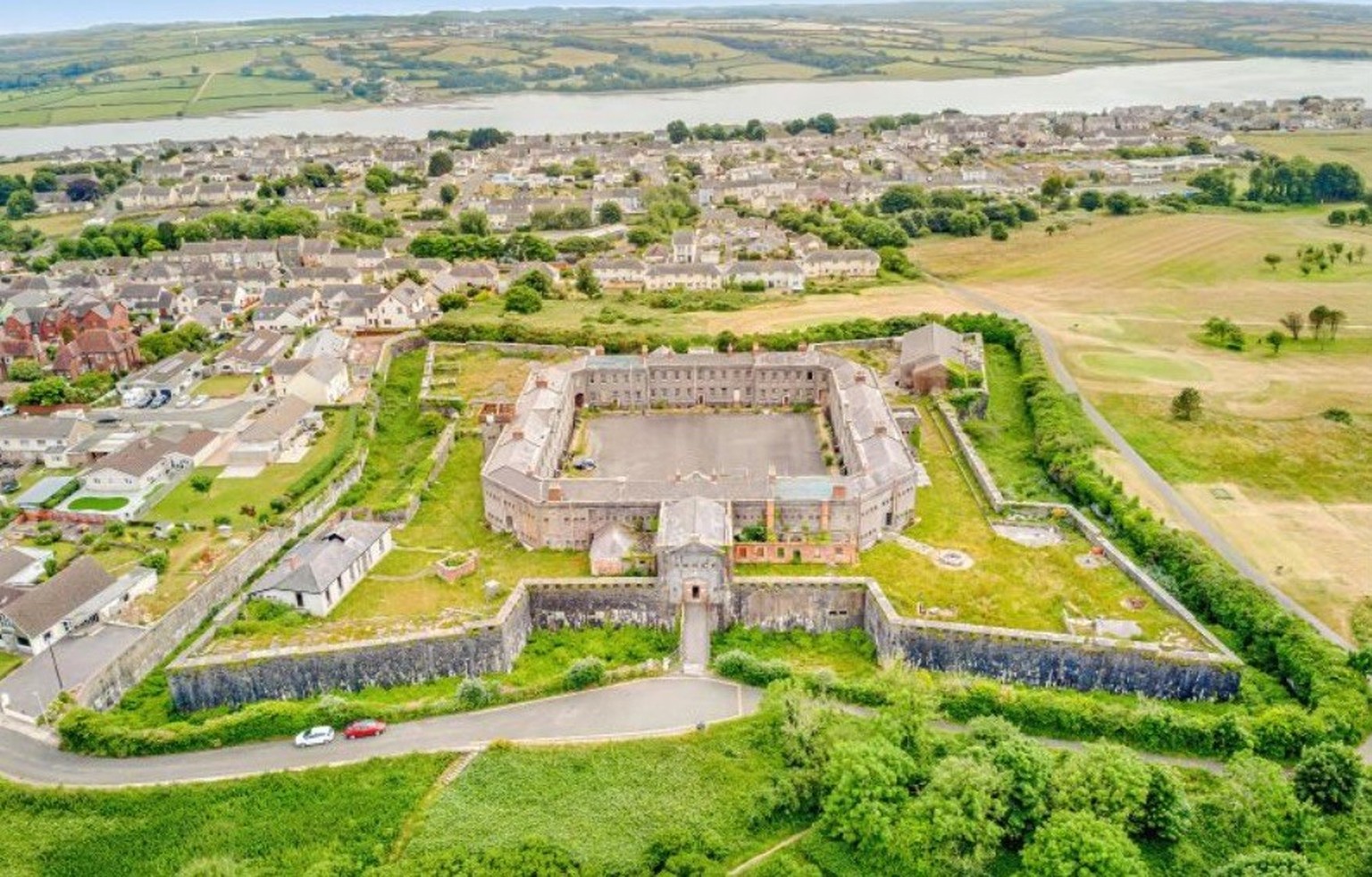 Victorian defensible barracks Star Fortress Wales Milford Haven https://www.struttandparker.com/properties/old-defensible-barracks