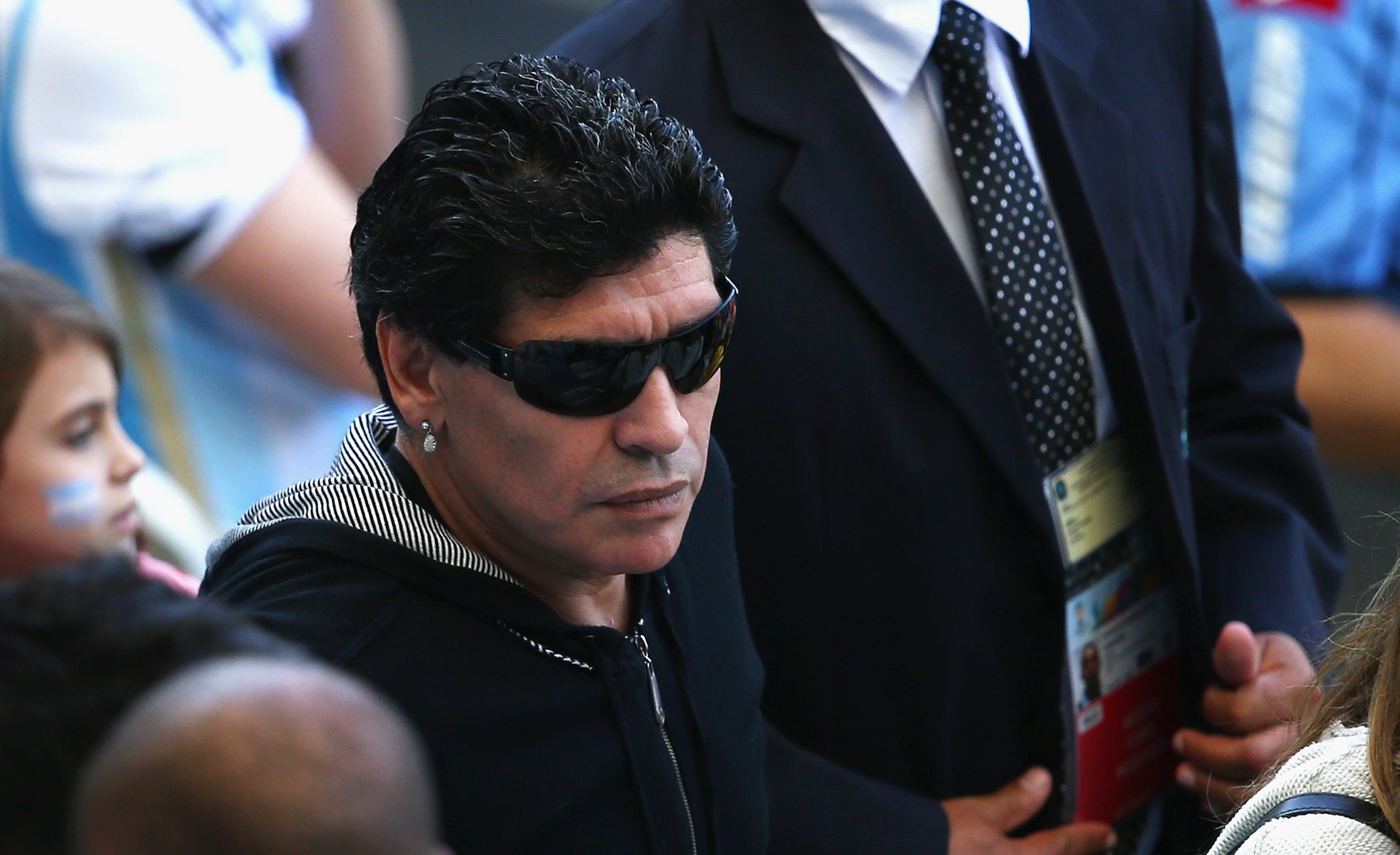 Maradona findet für den FIFA-Entscheid kein Verständnis.