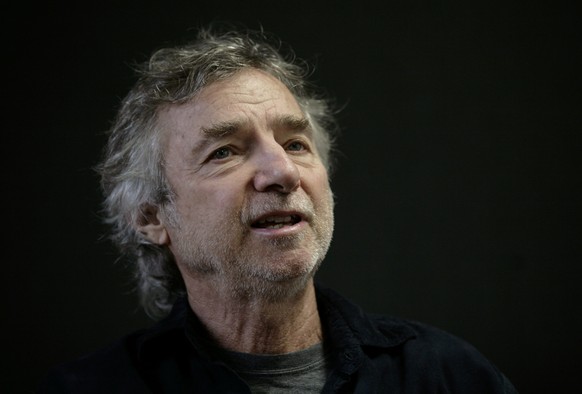 FILE - In this Dec. 1, 2009 file photo, U.S. filmmaker Curtis Hanson, speaks during an interview at the International Book Fair in Guadalajara, Mexico. Hanson, who won an Oscar for the screenplay for  ...