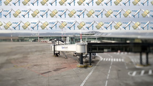 Euroairport mit Emoji