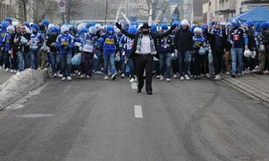 Das hat ihnen nicht gepasst: Der FC Luzern entzieht dem Fotografen dieses Bildes kurzum die Stadion-Akkreditierung.&nbsp;