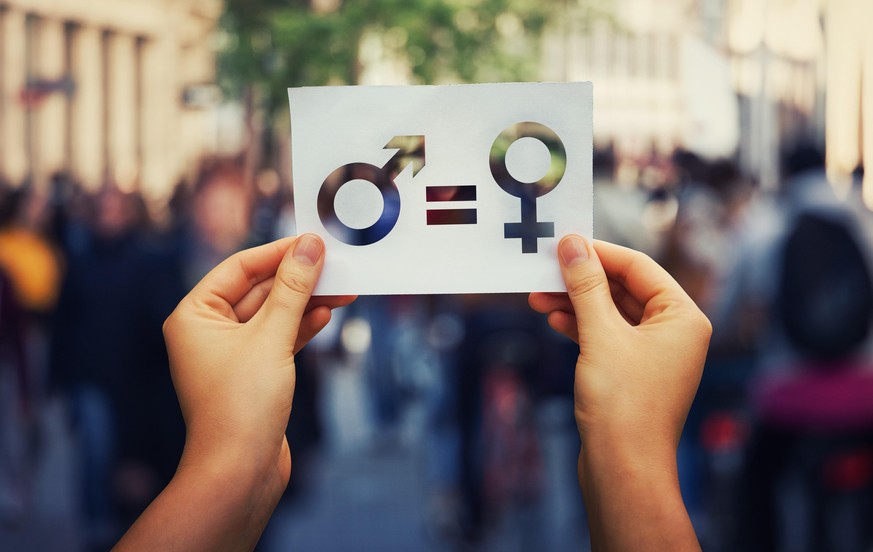 gender, gender equality, gendermedizin, geschlecht, gleichstellung, frau und mann, equality, shutterstock