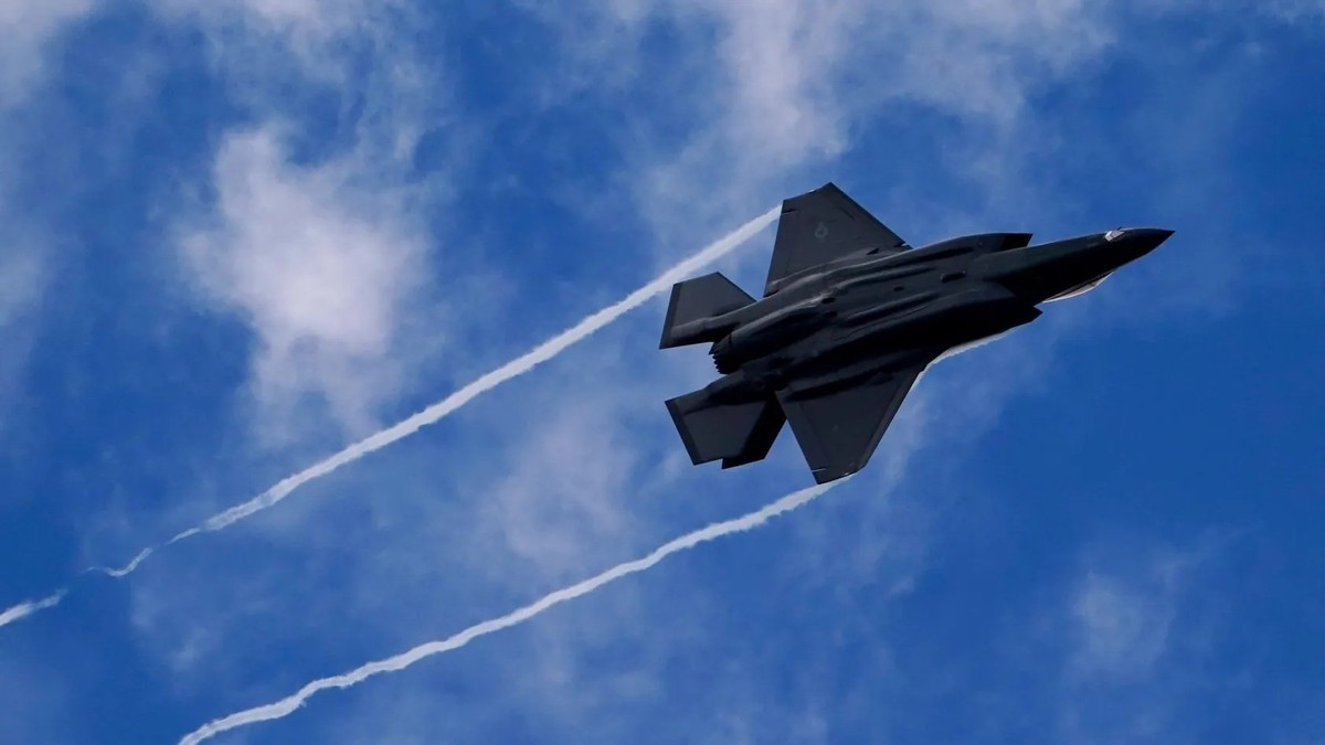Un avion F-35 de l'US Air Force: un appareil de ce type s'était écrasé en janvier en Alaska.