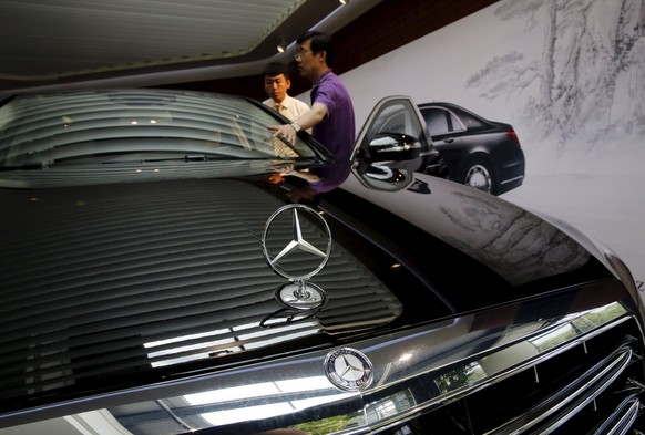 In China stockt der Absatz von deutschen Luxusautos.