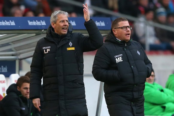 Noch immer befreundet: Gladbach-Manager Eberl und Lucien Favre.