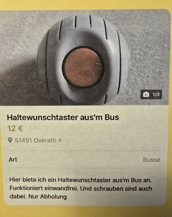 Best of Kleinanzeigen