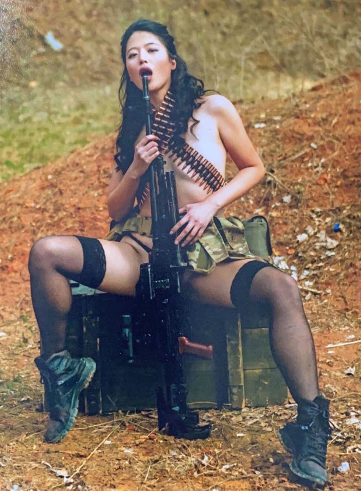 Fan-Pei Koung ist ein amerikanisches «OnlyFans»-Model. Sie lebt jetzt in der Ukraine, um auf ihre Weise die Soldaten zu unterstützen, die für ihr Land kämpfen.