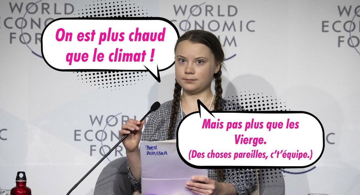 Greta et les Vierge et le climat