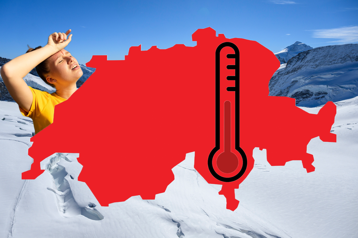 La Suisse se réchauffe de plus en plus et c'est un problème.
