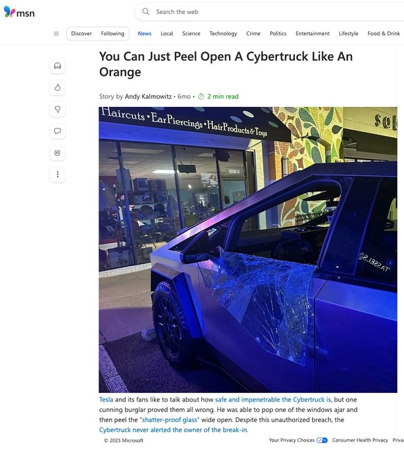 https://www.msn.com/en-us/autos/news/you-can-just-peel-open-a-cybertruck-like-an-orange/ar-AA1pwOVg