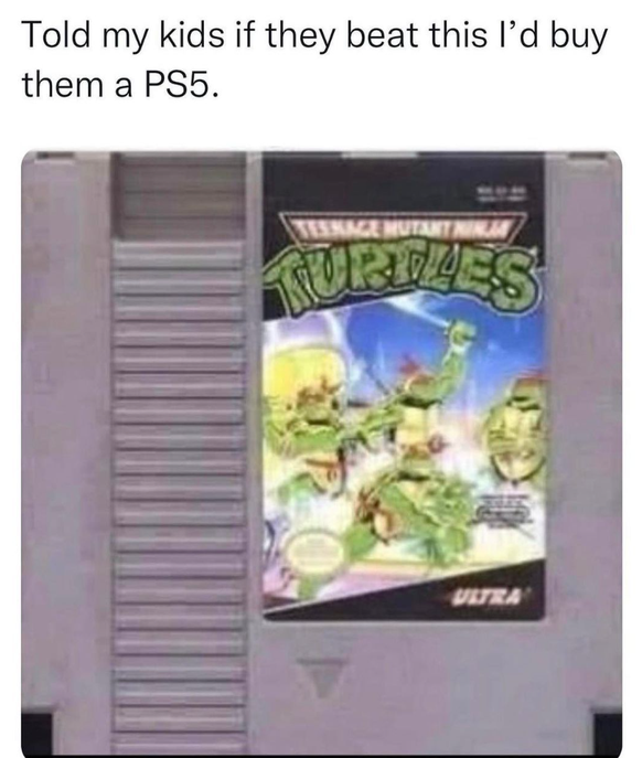 Das beinharte NES-Spiel «Teenage Mutant Ninja Turtels» wurde 2022 auf der Switch als Teil der «Teenage Mutant Ninja Turtles: The Cowabunga Collection» erneut veröffentlicht.