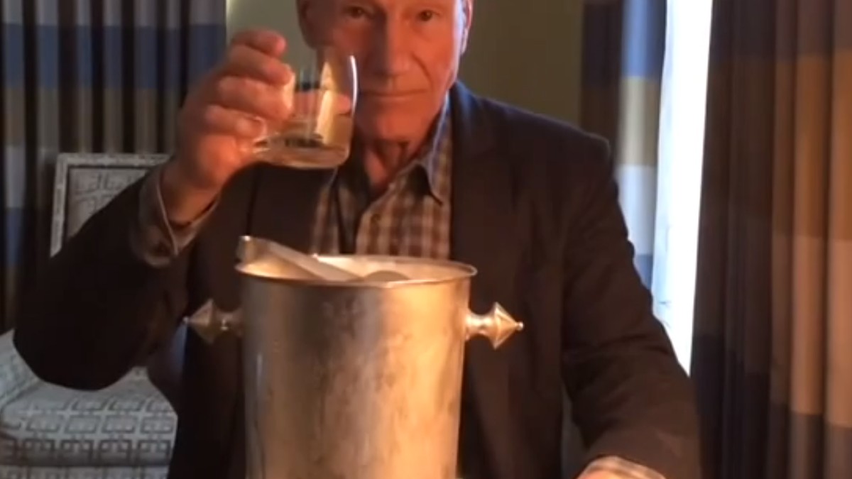 Danke, Patrick Stewart, dass Sie dem «Ice Bucket Challenge»Hype ein