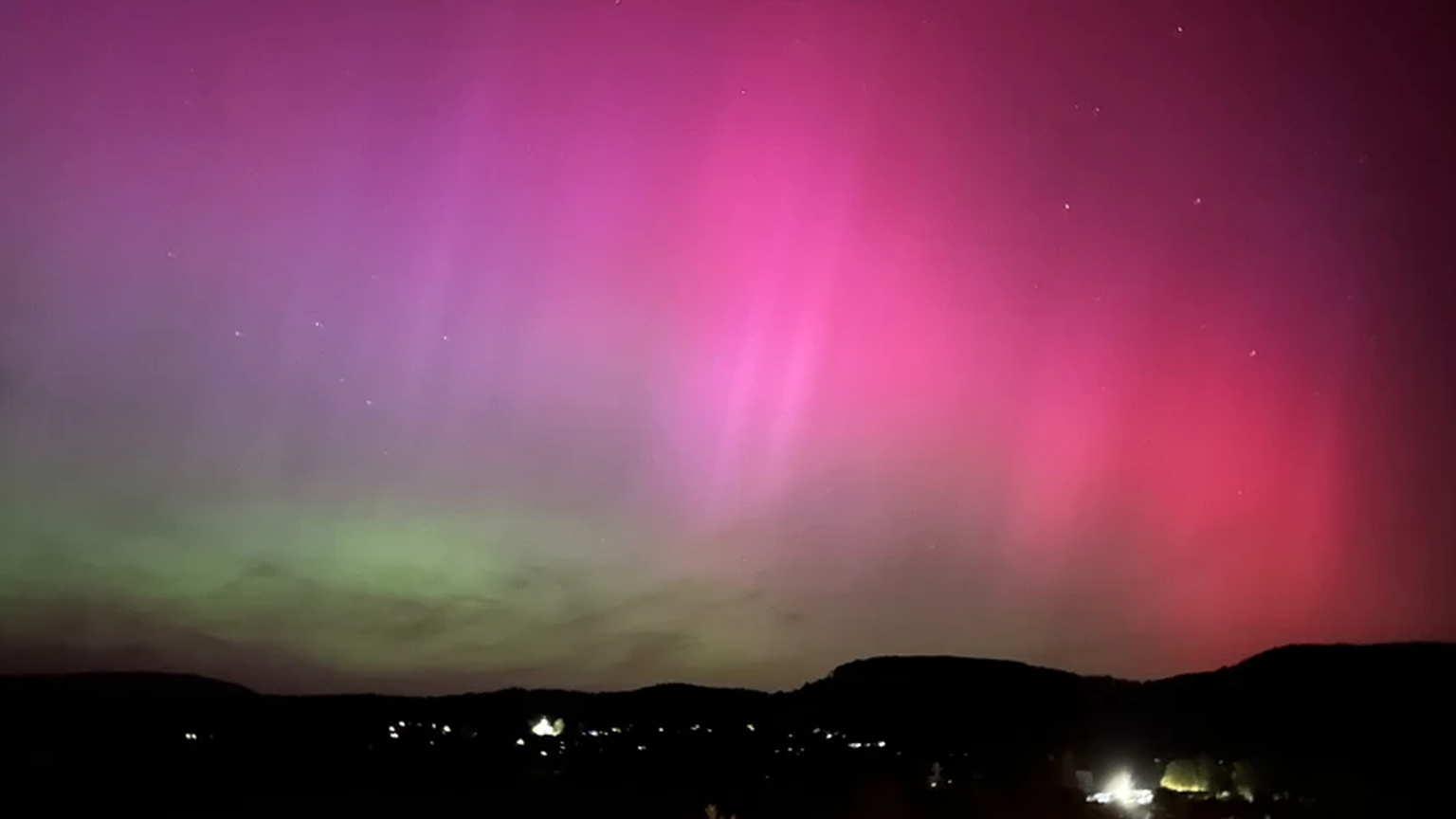 Polarlichter in Bad Zurzach