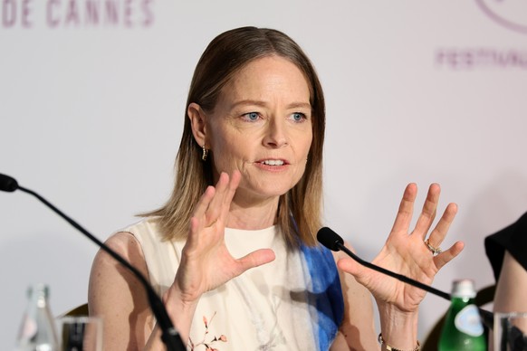 epa12122517 Jodie Foster attends the press conference for &#039;Vie Privee (A Private Life)&#039; during the 78th annual Cannes Film Festival, in Cannes, France, 21 May 2025. The film festival runs fr ...