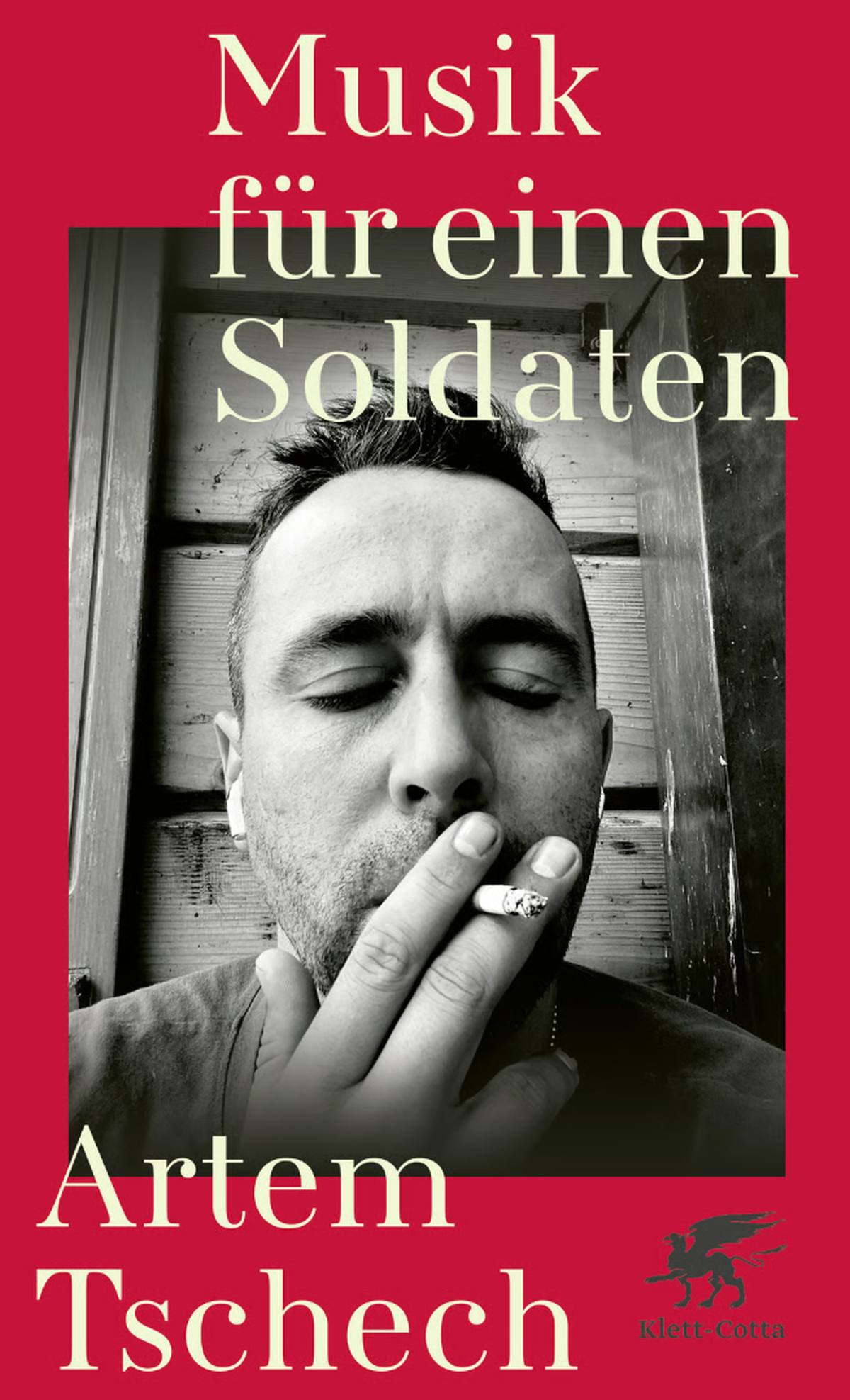 Le dernier livre d’Artem Tchekh, Musique pour un soldat, paru en allemand.
