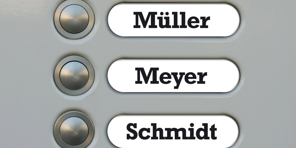 Der häufigste Nachname in der Schweiz ist – wenig überraschend – Müller. Im Bernbiet belegt dieser Name Platz 2.