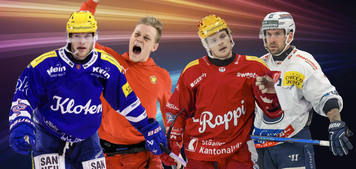 In der ersten Play-In-Runde kommt es zum Duell der Überraschungsteams aus Kloten und Langnau und jenem der Hoffnung zwischen Rappi und Ambri (Spiel 1 heute Abend um 20.00 Uhr). Aber wer ist Favorit?