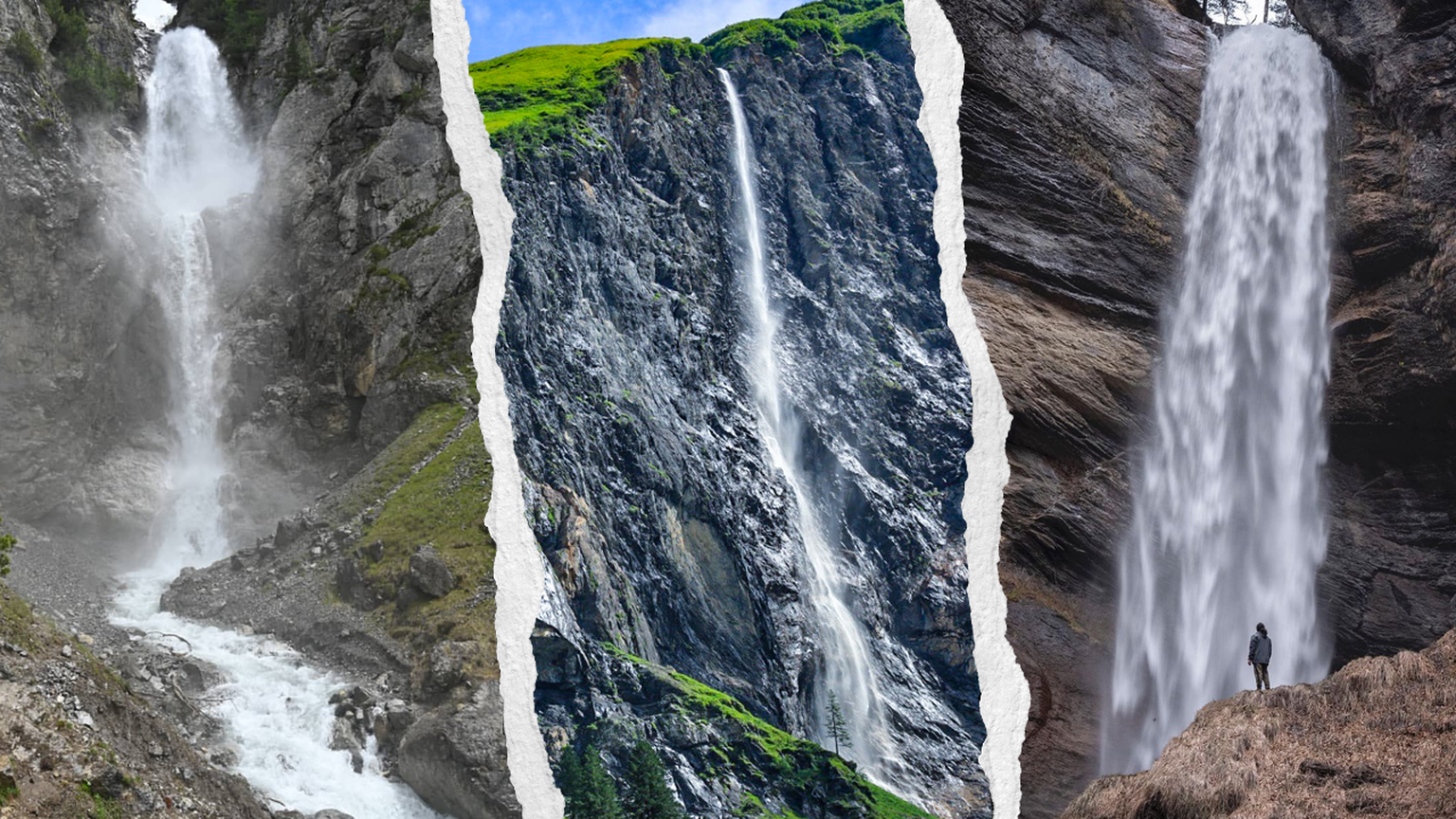 Diese unbekannten Wasserfälle sind dank des Regens so spektakulär wie selten
