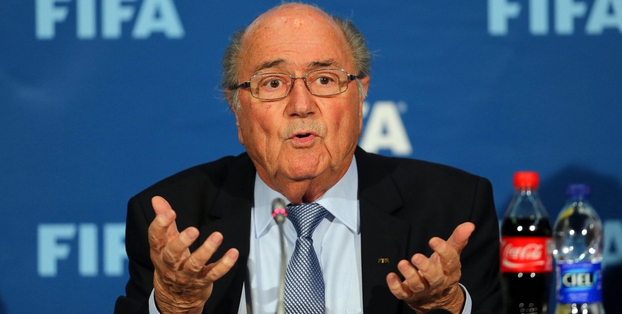 Wird bald auch am TV mit Fragen gelöchert: FIFA-Präsident Sepp Blatter.