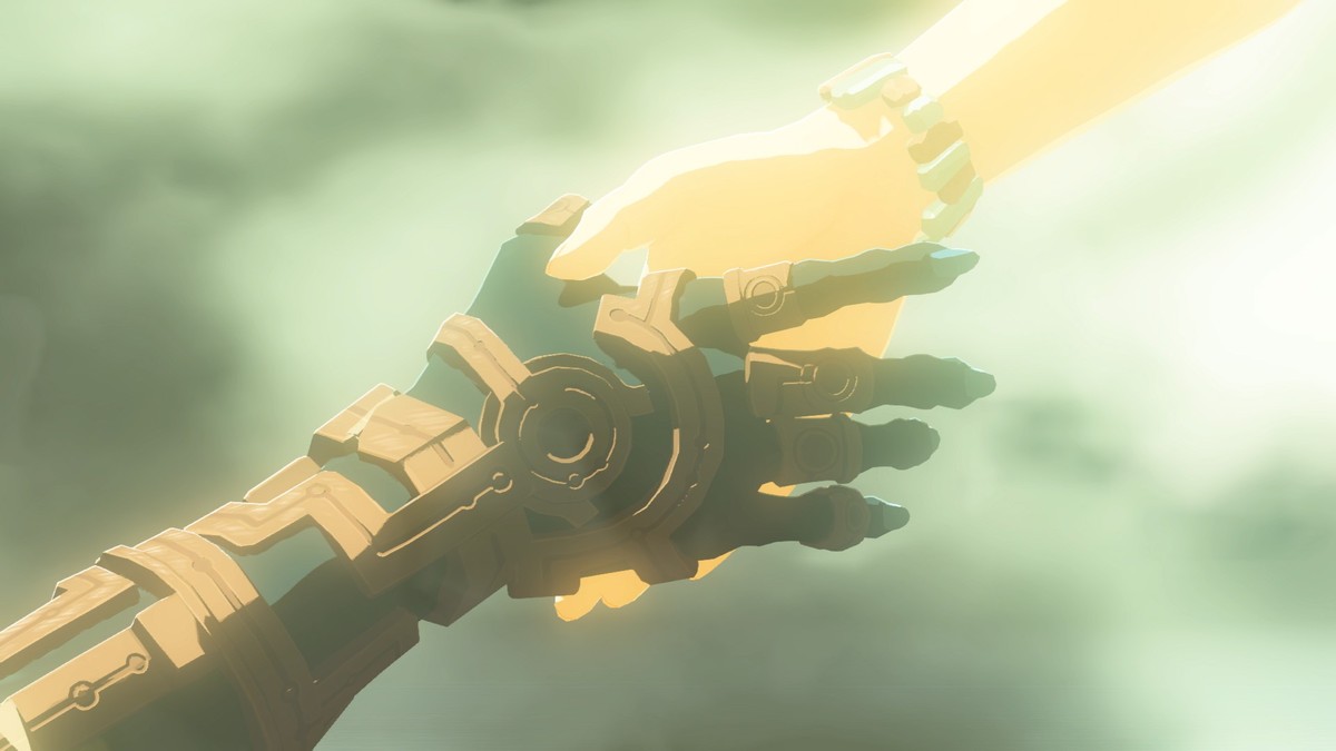 Hände und Arme spielen im neusten «Zelda»-Abenteuer wichtige Rollen.