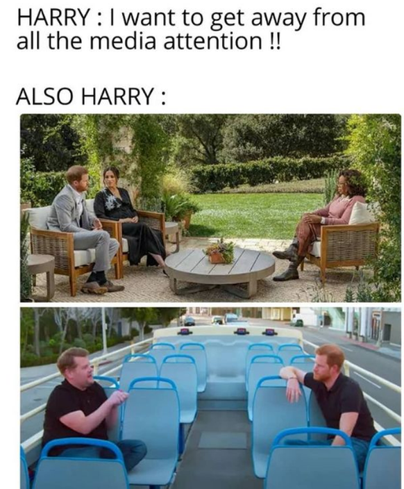 Das Royal-Drama um Meghan und Harry erklärt in Memes