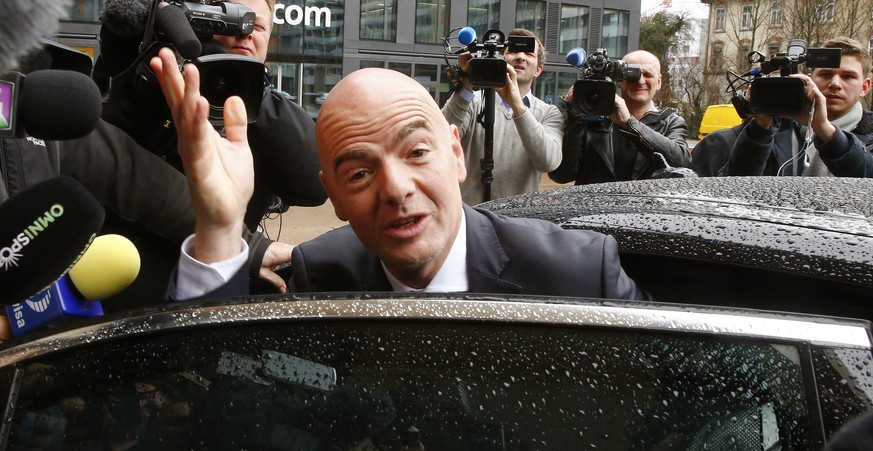 Gianni Infantino: «Ich habe einen Superjob, ab Freitagabend hoffentlich einen noch besseren»