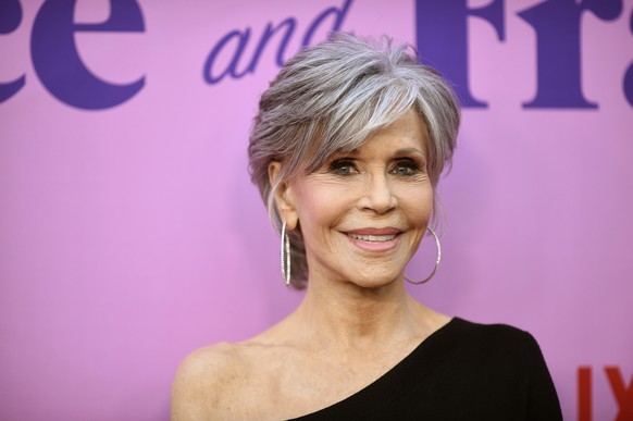 Jane Fonda arrives at the season 7 final episodes premiere of &quot;Grace and Frankie&quot; on Saturday, April 23, 2022, at NeueHouse Hollywood in Los Angeles. (Photo by Richard Shotwell/Invision/AP)
 ...