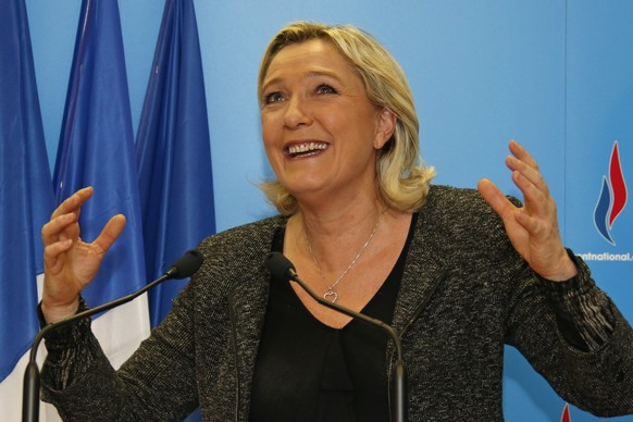 Marine Le Pen, Parteichefin des Front National.