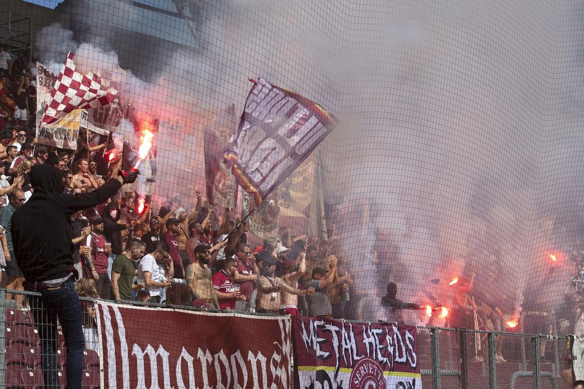 Servette-Saint-Gall, le 12 septembre à Genève.