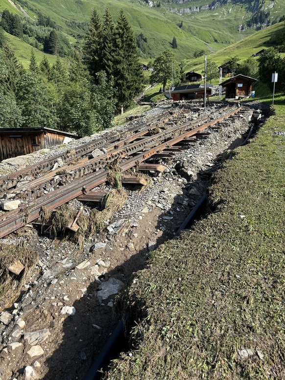 brienz rothorn bahn ag unwetterschäden 12. august 2024