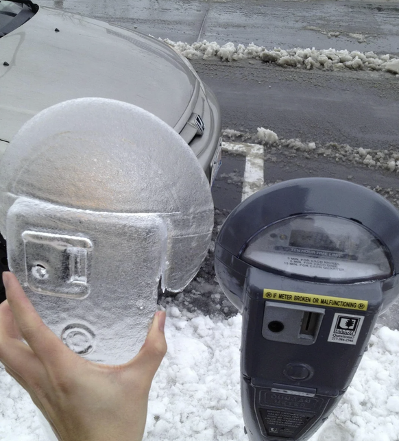 Faszinierende und befriedigenden Bilder und Gifs: Eis