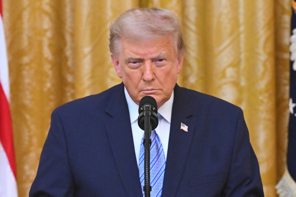 FILE - President Donald Trump speaks in the East Room of the White House, July 16, 2026, in Washington. (Saul Loeb/Pool via AP, File)
Trump Carter