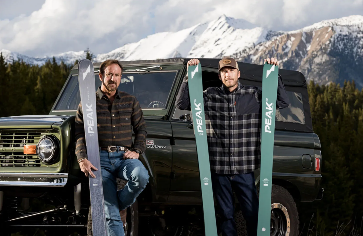 Bode Miller (à droite) et son associé Andy Wirth (à gauche) n'ont rien pu faire face à la faillite de leur marque.
