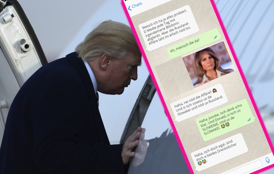 Geheime Screenshots aufgetaucht – weshalb Donald Trump WIRKLICH in die Schweiz kommt 😂
