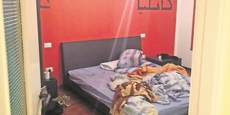 Das fast perfekte Versteck: In dieser Wohnung verkrochen sich Angela Magdici und Hassan Kiko