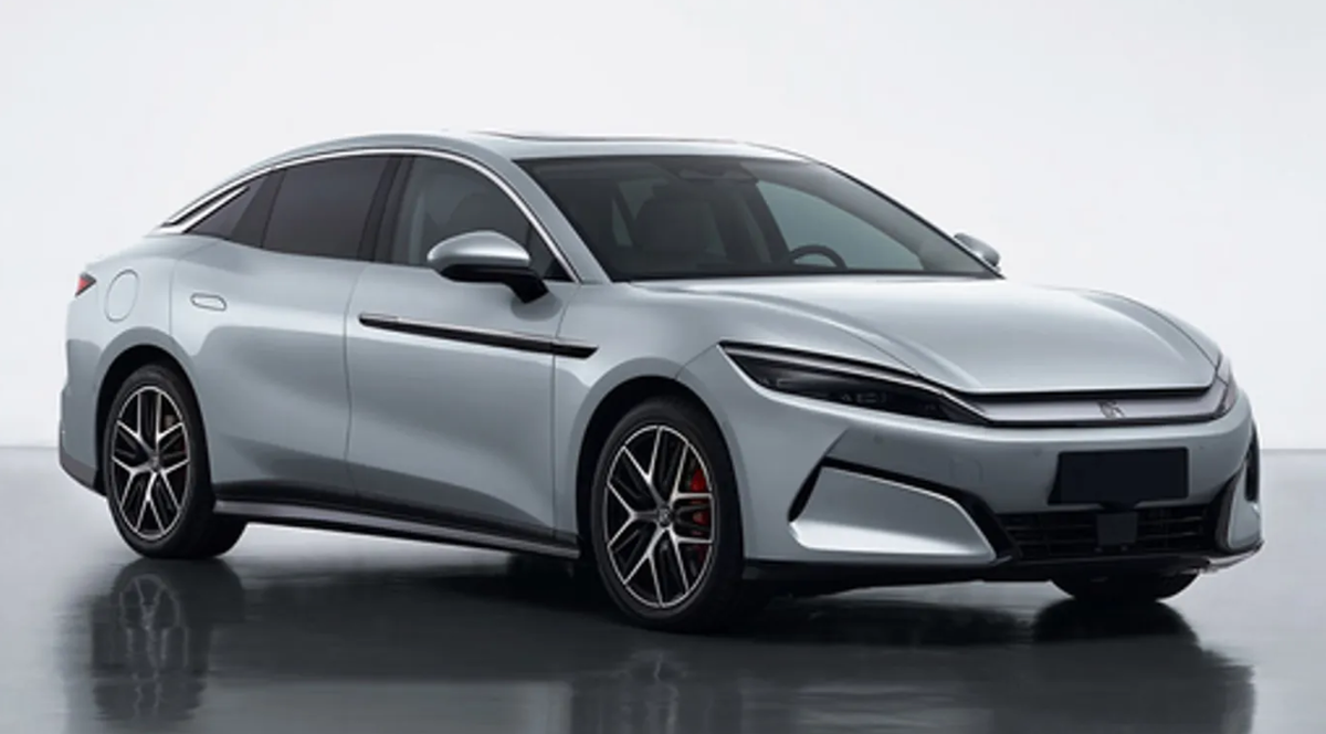 BYD Han L : la nouvelle berline maîtrise le chargement à grande vitesse. Elle coûte en Chine l'équivalent de 32'832 francs.