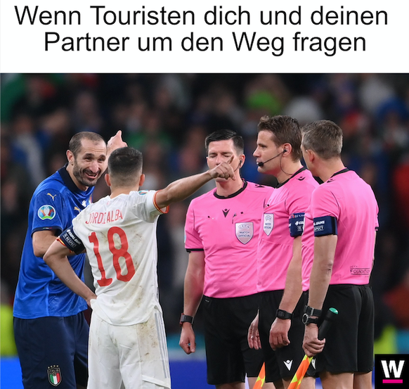 Memes zu Chiellini und Jordi Alba