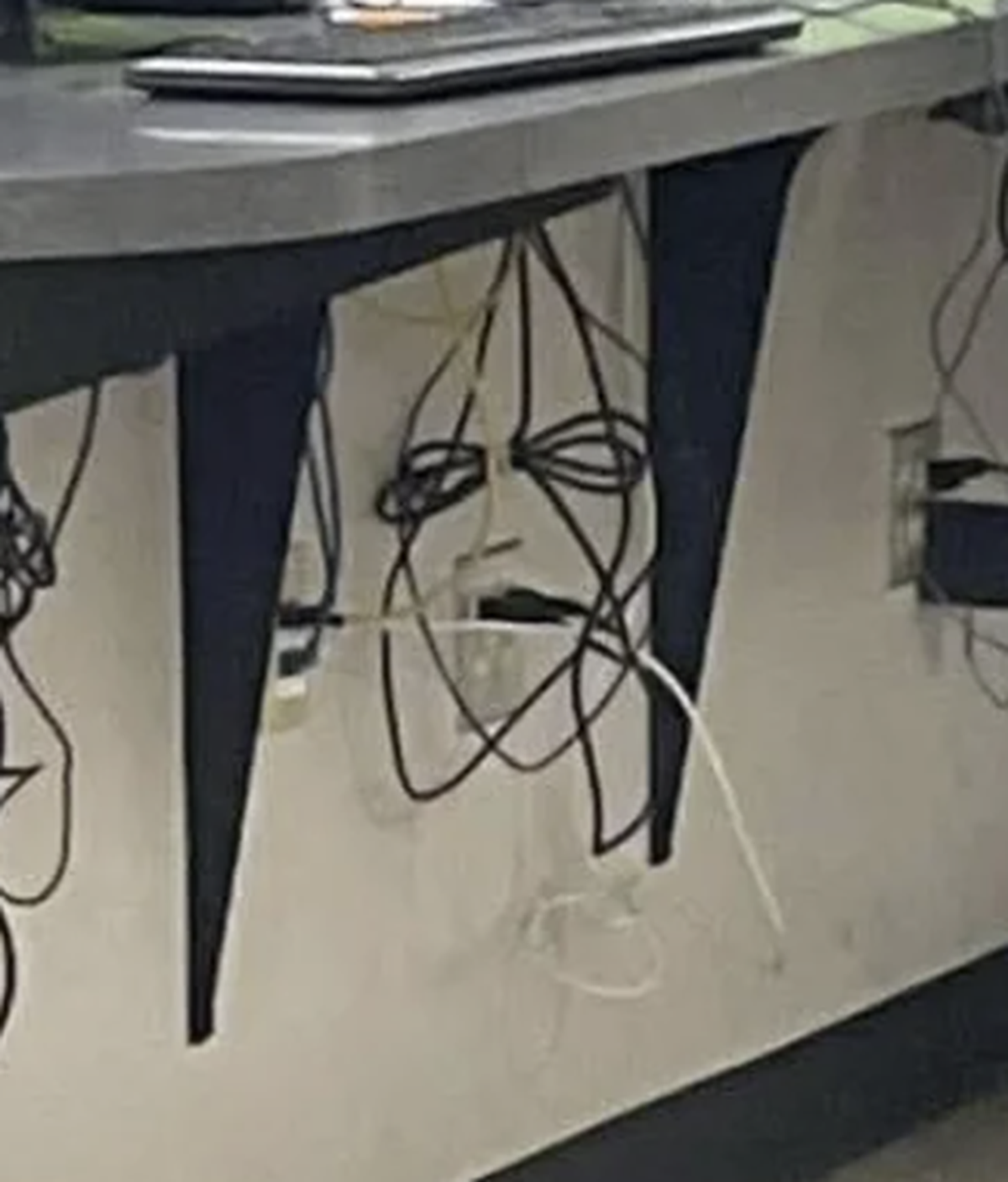 Pareidolie: dinge mit Gesicht