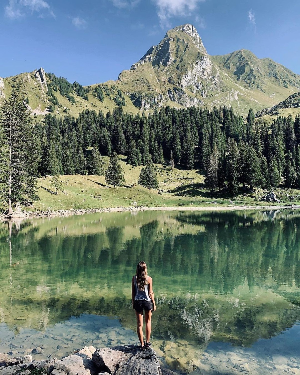 Rauszeit Bergseen in der schweiz, die einfach erreichbar sind Gantrischseeli Gantrisch