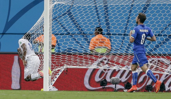 Marchisio sah in Manaus schon Engländer statt den Ball im Tor.