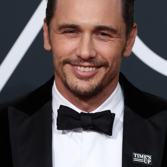 epa06424571 James Franco arrives for the 75th annual Golden Globe Awards ceremony at the Beverly Hilton Hotel in Beverly Hills, California, USA, 07 January 2018. EPA/MIKE NELSON