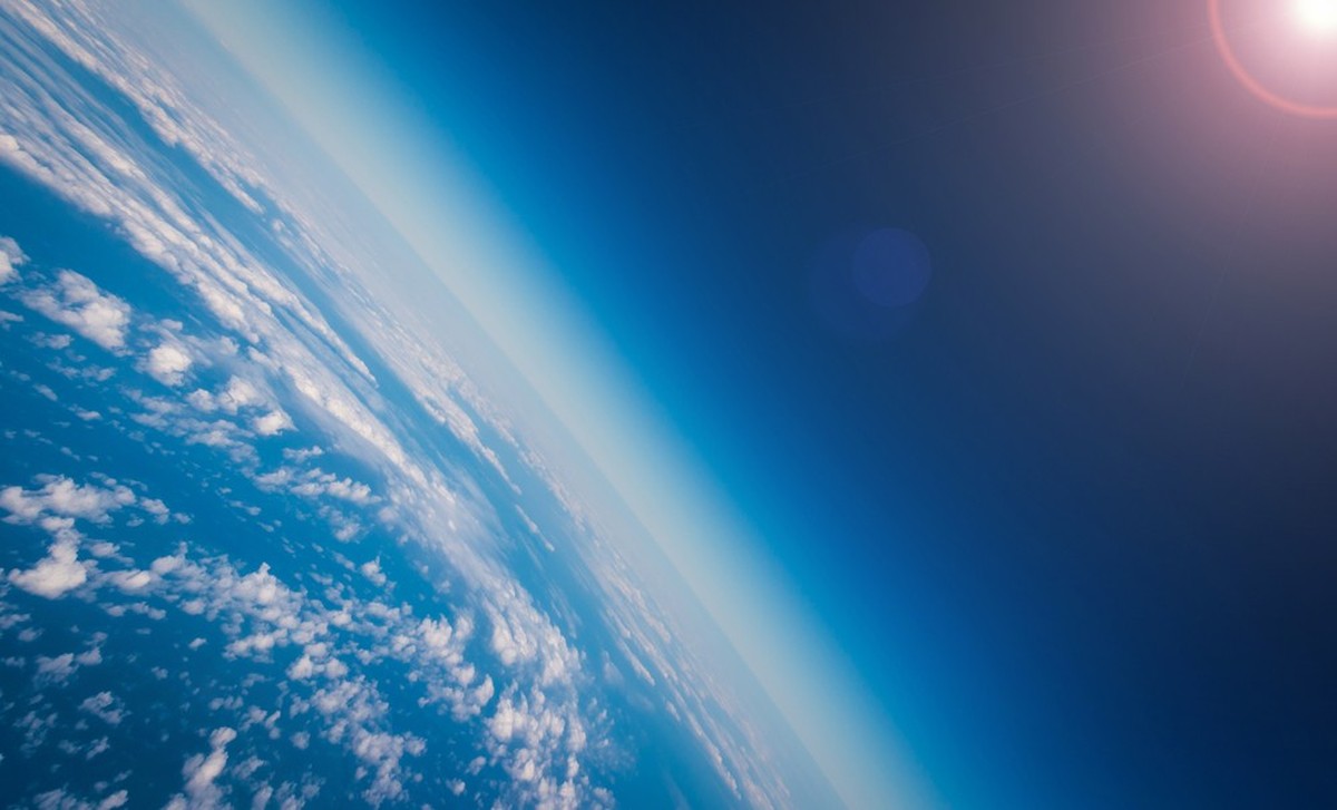 Ozonschicht in der Stratosphäre