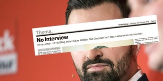 Wie No-Billag-Kessler der BaZ ein Interview gab – und weshalb es nicht gedruckt wird