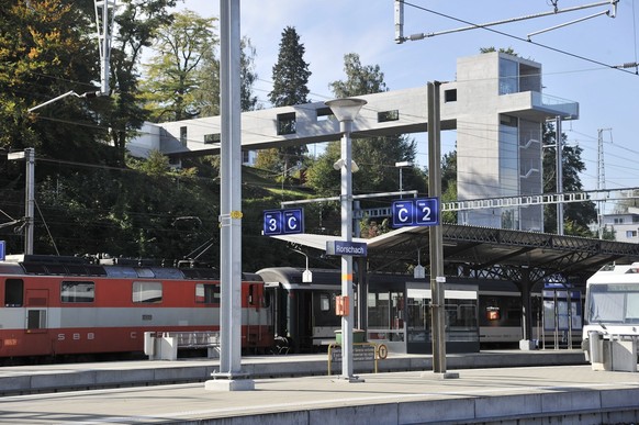 Fiktive Rechnungen betrafen den Bahnhof Rorschach. Mit dem Geld finanzierte sich ein SBB-Mann ein Schwimmbad.