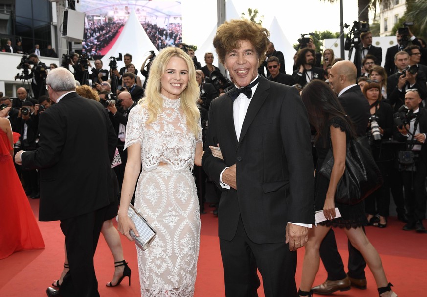 Igor Bogdanoff 2018 mit der 44 Jahre jüngeren damaligen Freundin Julie Jardon.