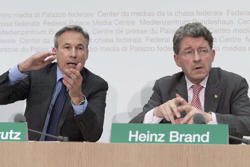 Brand mit Adrian Amstutz, der die Initiative ins Spiel brachte.