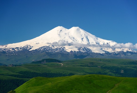 Elbrus, der höchste Berg des Kaukasus
