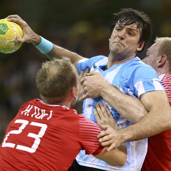 Handball-Messis: Der amerikanische Kontinent wird in Rio von Argentinien vertreten. Die USA scheiterten schon in Vorqualifikation.