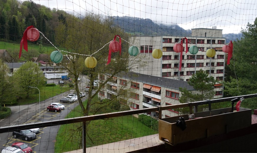 Massenkündigung bei der Vita-Siedlung in Langnau am Albis. Die Zürich Versicherung will verdichten und höhere Renditen erzielen.