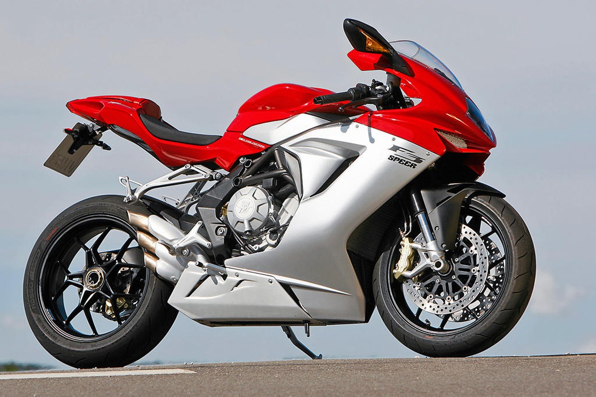 Viel zu laut, aber nicht lauter als erlaubt: Die MV Agusta F3 675.